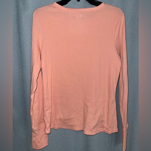 Womens Sonoma Goods for Life Rib Slim Fit Long Sleeve Tee Size XL - Picture 4 of 4